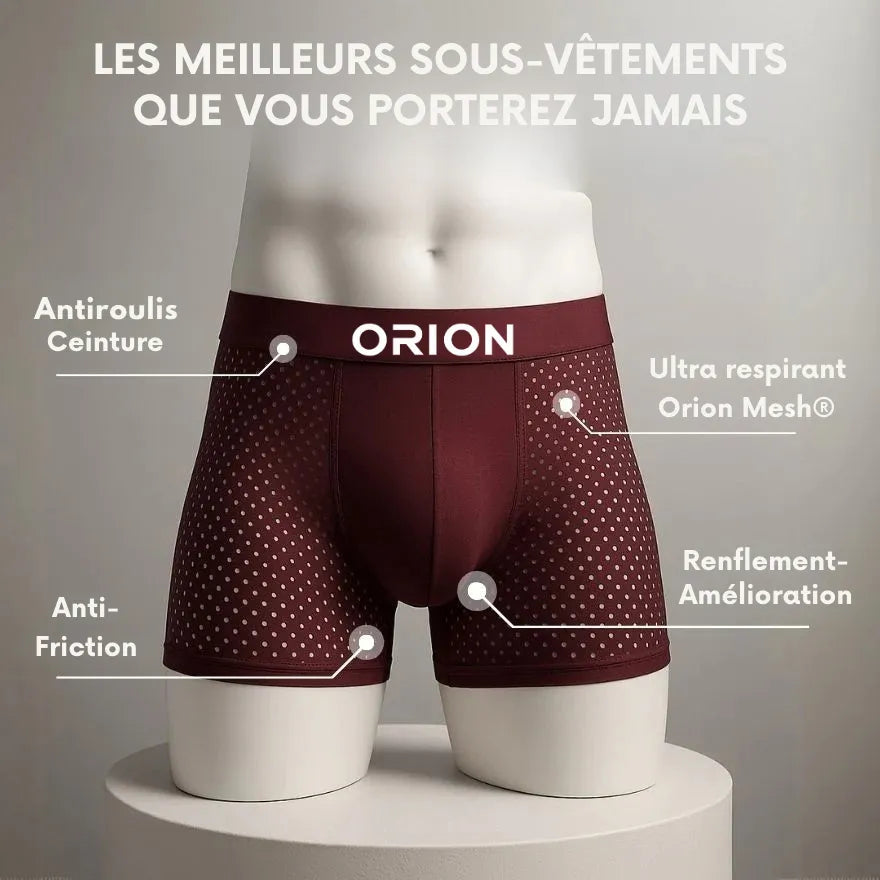 (MA) v2 - Pack de 5 Boxers ORION Premium en Bambou
