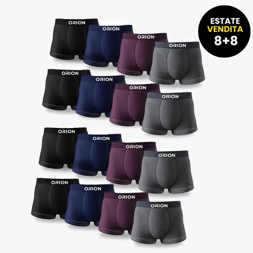 (IT) v2 - Confezione da 5 Boxer ORION Premium in Bambù