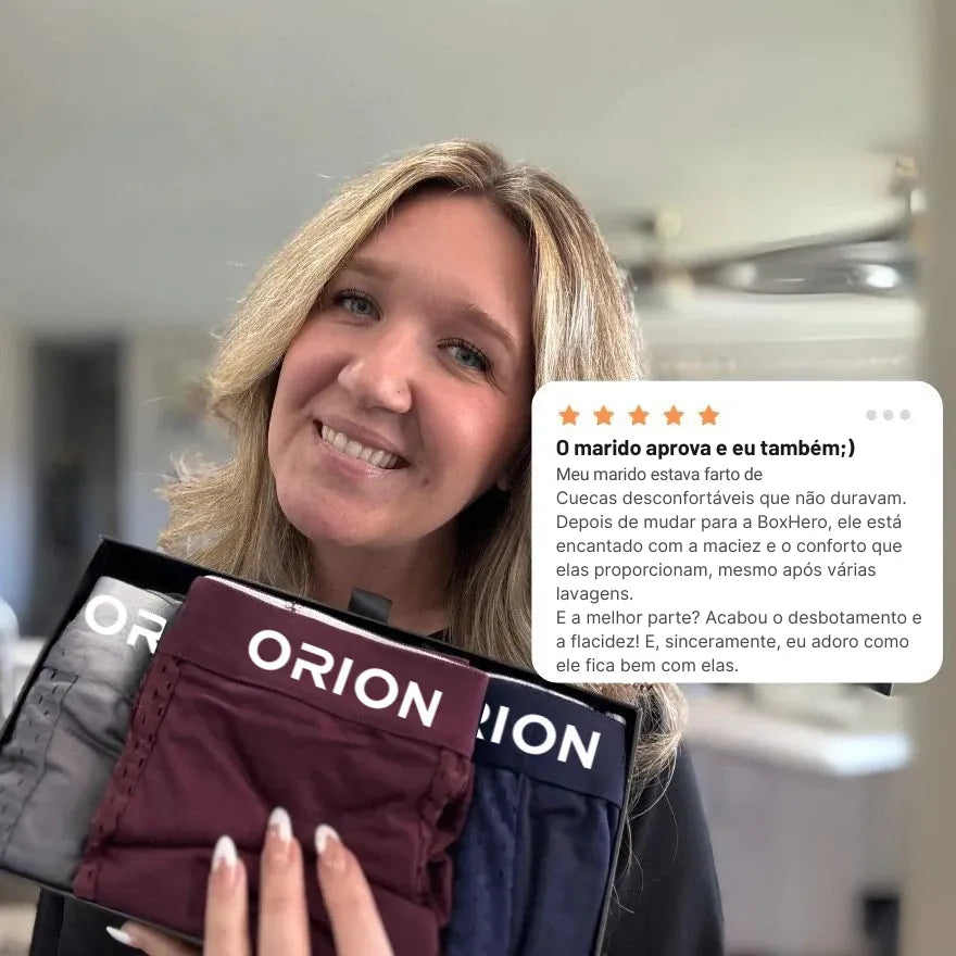 (PT) v2 - Pack de 5 Boxers ORION Premium em Bambu