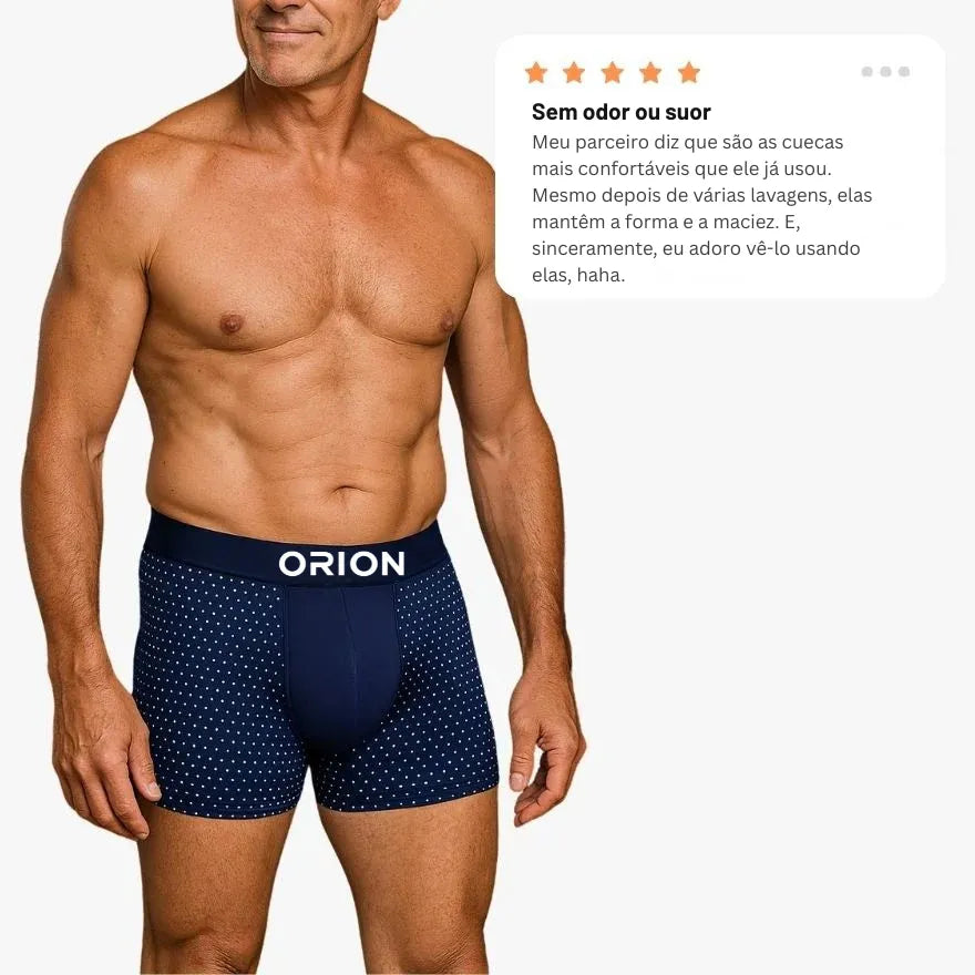 (PT) v2 - Pack de 5 Boxers ORION Premium em Bambu