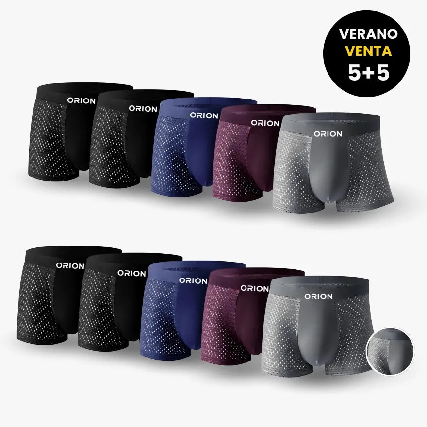 (SP) v2 - Pack de 5 Boxers ORION Premium de Bambú