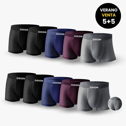 (SP) v2 - Pack de 5 Boxers ORION Premium de Bambú